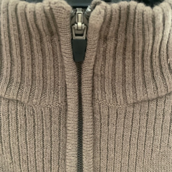 SUN ICE WINDSTOPPER| Lined Wool Quarter Zip Pullover - Picture 3 of 12